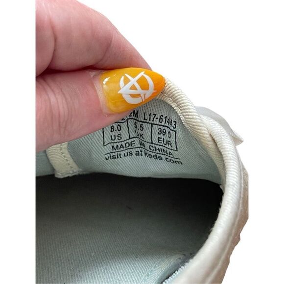 Kate Spade x Keds Glitter Bridal Sneakers – Size 8 - Picture 3 of 5